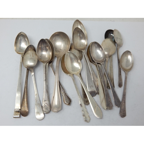 97 - Hallmarked Silver Georgian & Later Spoons: Weight 274g