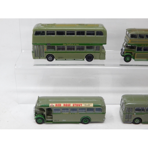 273 - South Midland, East Midland, John Fishwick & Sons, Royal Blue, Safeguard & Blue Saloon Model Buses &... 