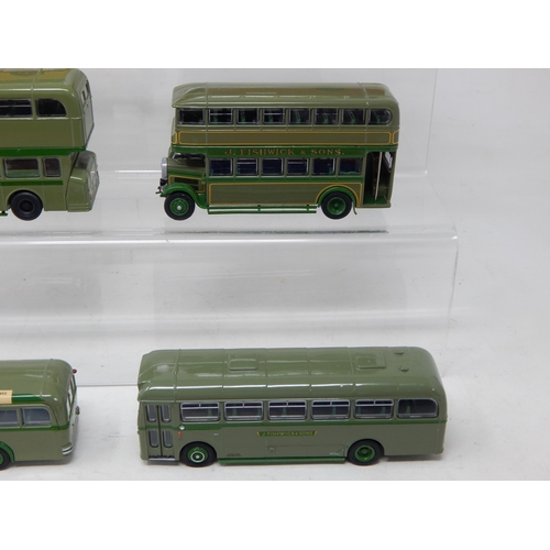 273 - South Midland, East Midland, John Fishwick & Sons, Royal Blue, Safeguard & Blue Saloon Model Buses &... 