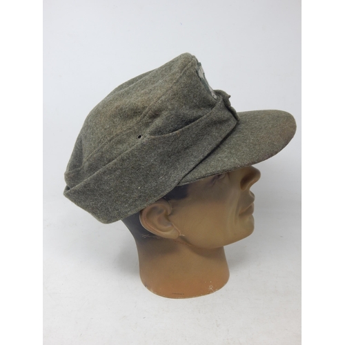 281 - M43 German Field Hat with SS insignia