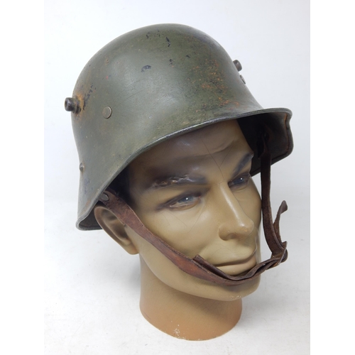 282 - WW1 Austro-Hungarian Pattern 1917 helmet