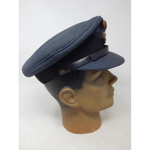 285 - RAF Officer’s peaked cap with King’s Crown insignia