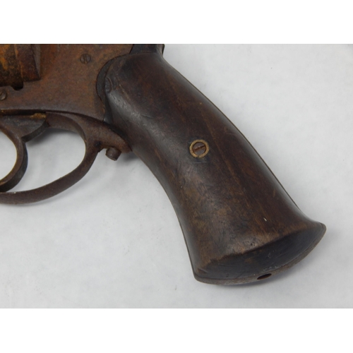 290 - 2 x pinfire revolvers of Continental manufacture from the 1870’s inc. Lefachaux and smaller model wi... 