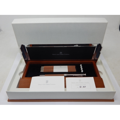 298 - GRAF VON FABER-CASTELL GVFC Desk Set No 1, Brown: Unused & as New: Original Cost £400.00