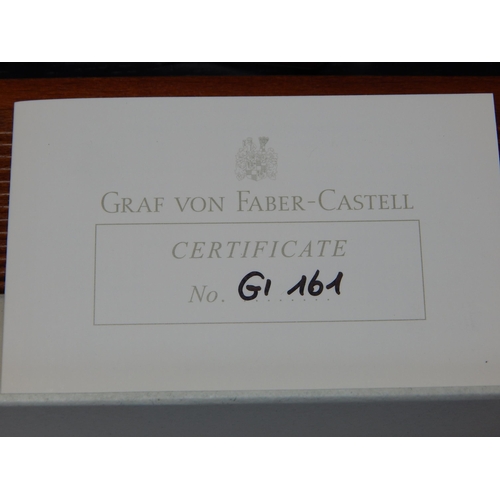 298 - GRAF VON FABER-CASTELL GVFC Desk Set No 1, Brown: Unused & as New: Original Cost £400.00