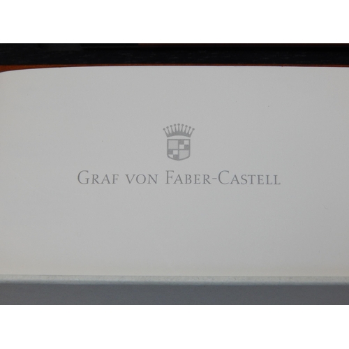 298 - GRAF VON FABER-CASTELL GVFC Desk Set No 1, Brown: Unused & as New: Original Cost £400.00