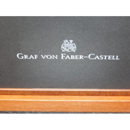 298 - GRAF VON FABER-CASTELL GVFC Desk Set No 1, Brown: Unused & as New: Original Cost £400.00