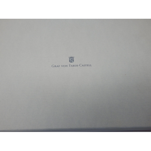 298 - GRAF VON FABER-CASTELL GVFC Desk Set No 1, Brown: Unused & as New: Original Cost £400.00