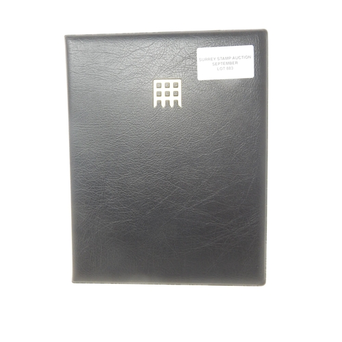 883 - The 1840 Penny Black stamp in Westminster folder with Certificate of Authenticity