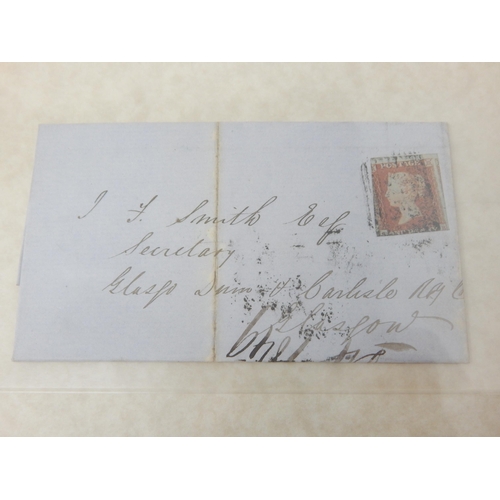 886 - Victoria Penny Red on envelope in Westminster folder with Certificate of Authenticity