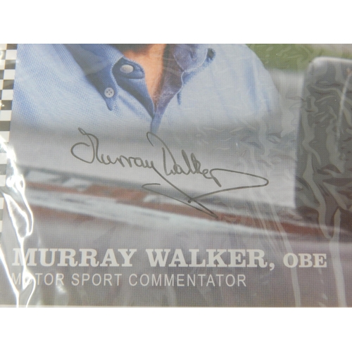 888 - Autographed Editions Cover signed by Murray Walker OBE.