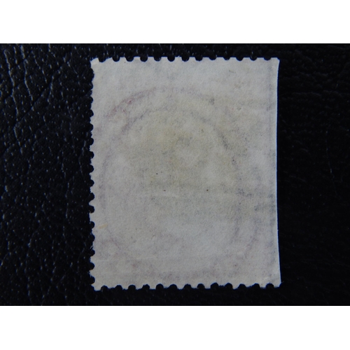 72 - GB QV 1855-57 4d rose, wmk large garter, trimmed wing margin, centre low, SG66a FU (cat £150)