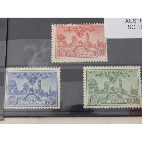 121 - Collection of Australian stamps. Mixture of used and mint.