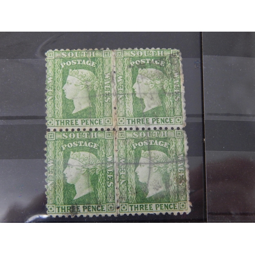 123 - A large lot of stamps from Australia. A mixture of mint, hinged and very fine used.