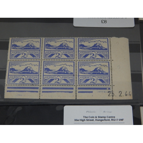 124 - A collection of Channel Island stamps