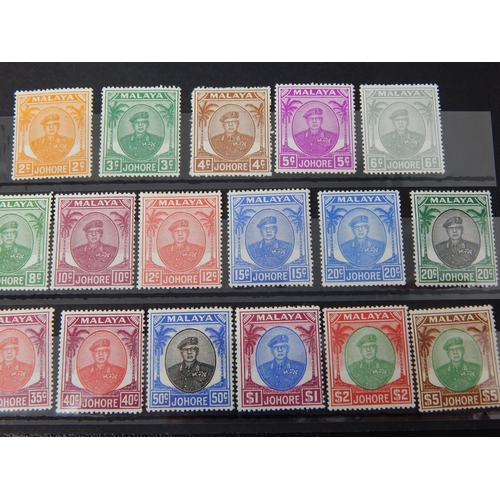 213 - Malaysia-Johore 1949-52 SG133-147 MH