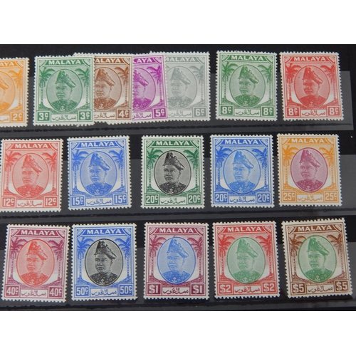 225 - Malaya-Selangor 1949 SG90/110 MH