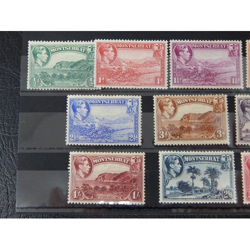 248 - Montserrat KGVl 1938 SG101-110 MH