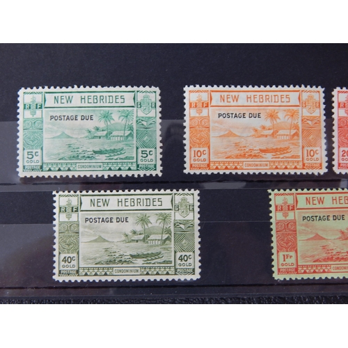 250 - New Hebrides 1938 Postage Due SG D6-D10 MH