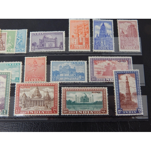 352 - India SG 309-324 set MH (cat £325).