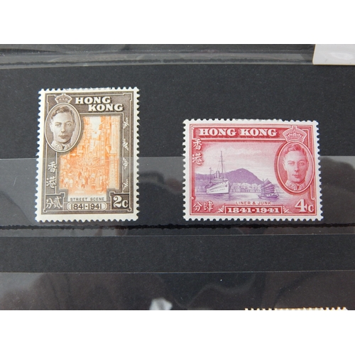 386 - GB HONG KONG 1941 SG163/16 Set of 6 MH 9cat £90).