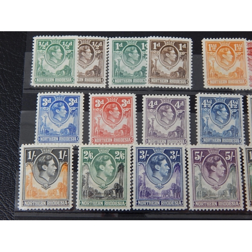 405 - NORTHERN RHODESIA KGVI 1938 Set Fine M/M (cat £250)