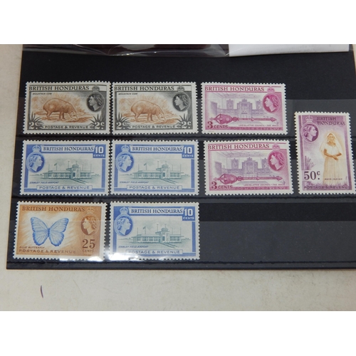 129 - A great selection of stamps from British Honduras, UMM – MH