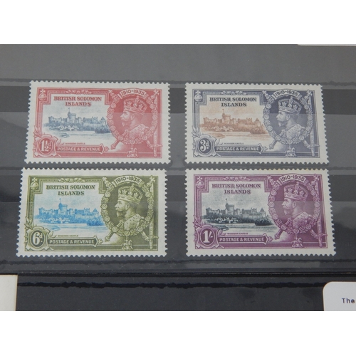 130 - Stamps from British Levant and British Solomon Islands, various states from UMM to VFU