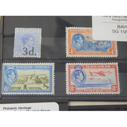 133 - A large group of stamps from the Bahamas