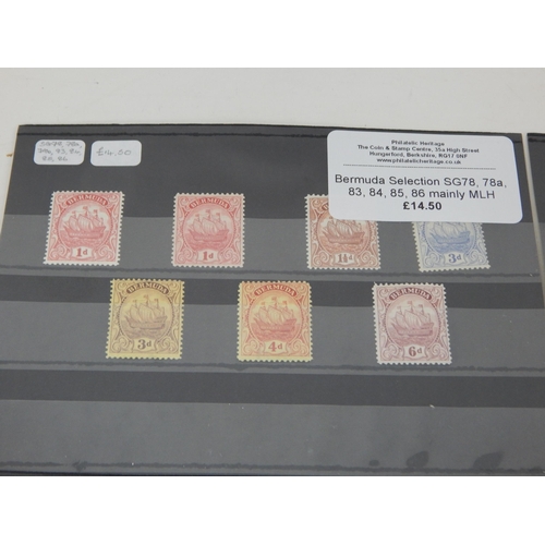 138 - Bermuda stamp selection