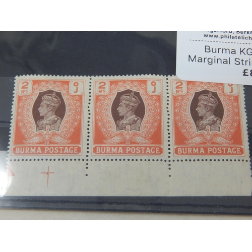 141 - Burma collection with some official sets , blocks and marginal strip