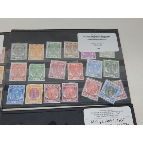 149 - Another fine selection of stamps from Malaysia. A mixture of states, a mixture of
used and mint hing... 