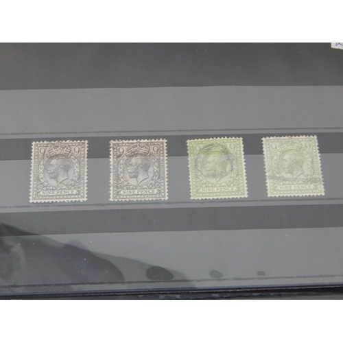 155 - KGV selection, mainly single stamps FU