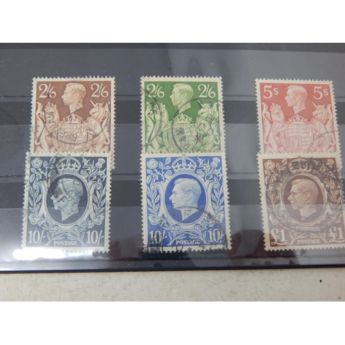 157 - A fabulous collection of KGV1 stamps. Includes 1/2d to 1s, 2s6d, 10s, £1, Guernsey and Jersey war ti... 