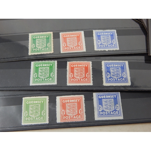 157 - A fabulous collection of KGV1 stamps. Includes 1/2d to 1s, 2s6d, 10s, £1, Guernsey and Jersey war ti... 