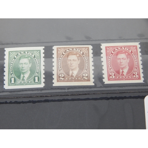 161 - A great group of Canadian stamps. Catalogue value £460.