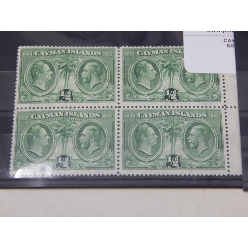 164 - Stunning collection of stamps from the Cayman Islands. Mostly mint hinged and
unmounted mint. Some b... 