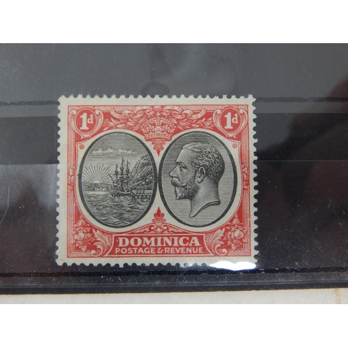 171 - A nice selection of stamps from Dominica.