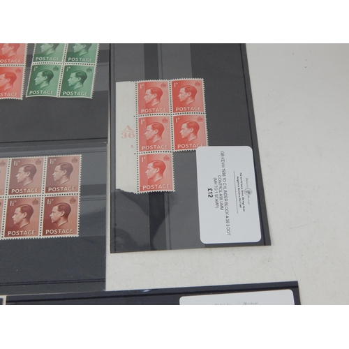 195 - Delightful collection of KEVIII stamps including1936 postage dues set.