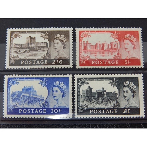 287 - GB QEII 1955 WATERLOW SET MM