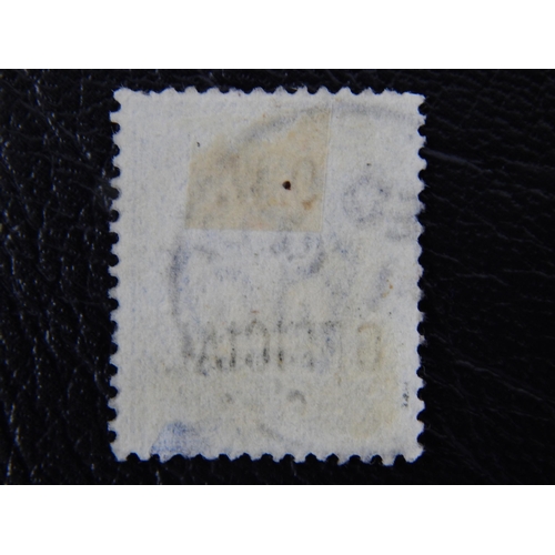 293 - Departmental officials, office of works 1902-03 2 1/2d ultramarine, SG 039 Fine used.