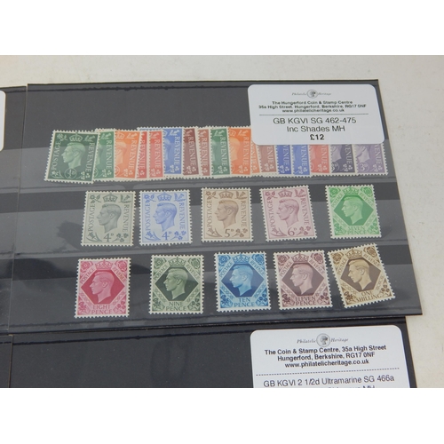 258 - Group of KGVI stamps including 1946 Peace stamps first day cover.