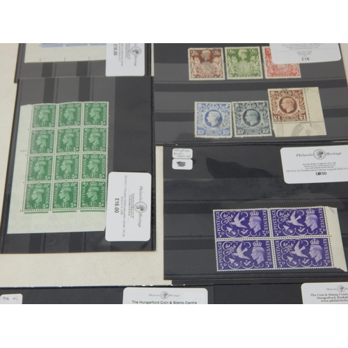 259 - Nice selection of KGVI stamps including 1939 set.