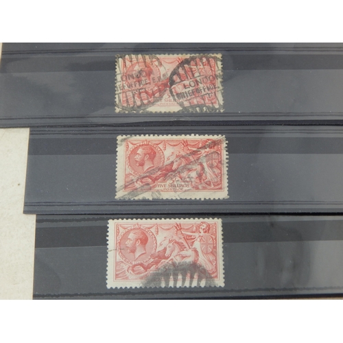 265 - Mixture of KGV stamps including Seahorses and British Empire Exhibition