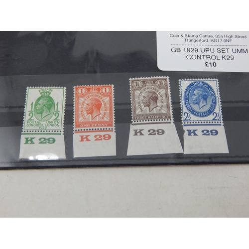 267 - Selection of KGV including a 1929 UPU Congress set