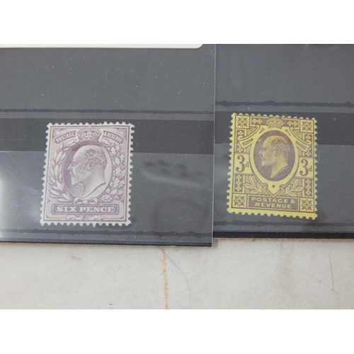 273 - A charming variety of KEVII stamps ranging from 1 1/2d to 6d