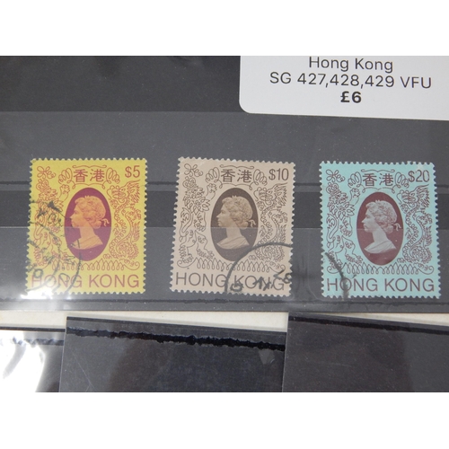 479 - A great collection of older stamps from Hong Kong. Various states from used to mint
hinged.