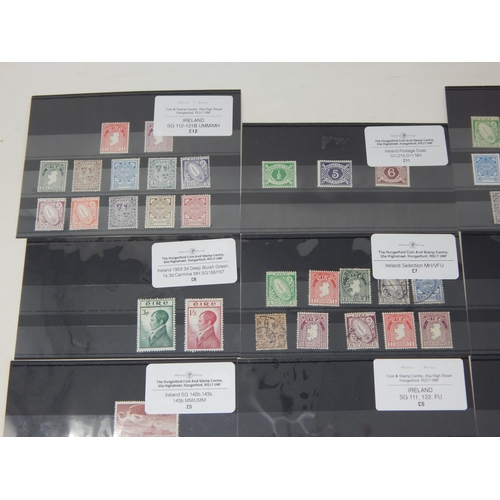 488 - A fine grouping of Irish stamps. Mostly sets but some singles.