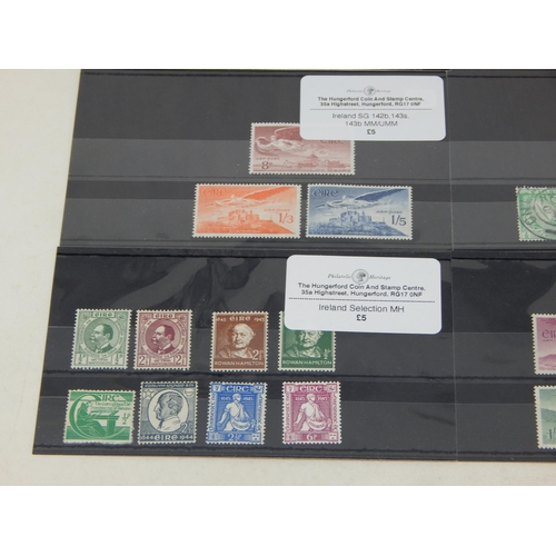 488 - A fine grouping of Irish stamps. Mostly sets but some singles.