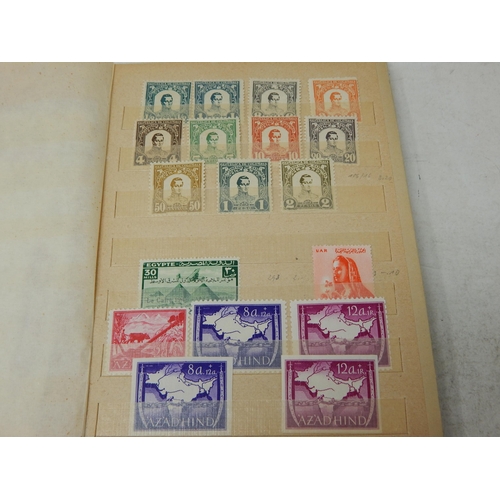 311 - A large collection of Mint Stamps housed in vintage album including Bolivia, Uruguay, Argentina, Cam... 